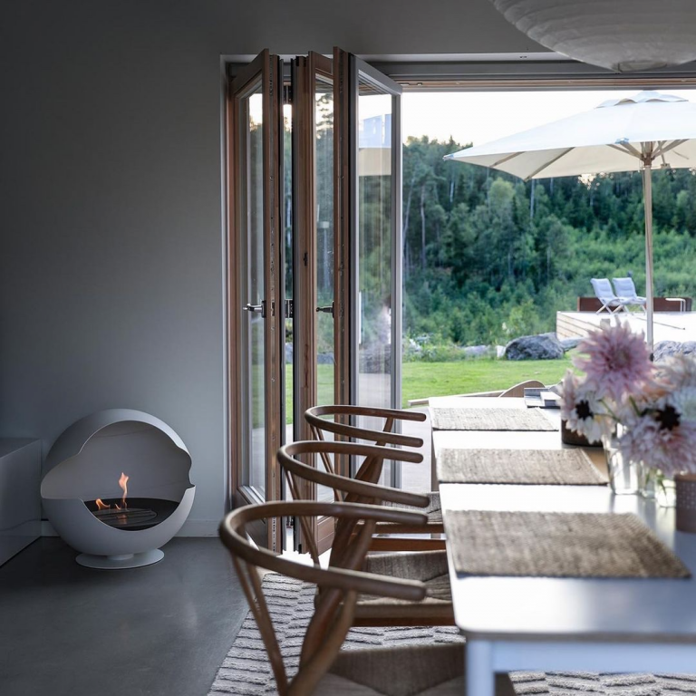 Scandinavian Fireplaces Warm Your Home & Complete Your Space