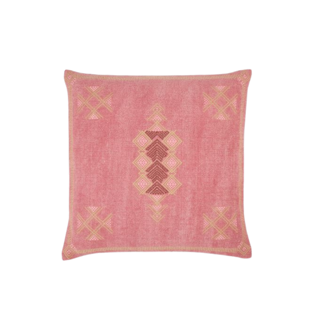 bohemian textile pillow home decor accent