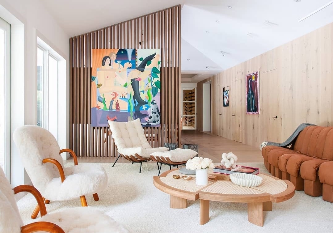 Mid Century Modern Interior as an example of aesthetics and practices of the design styling