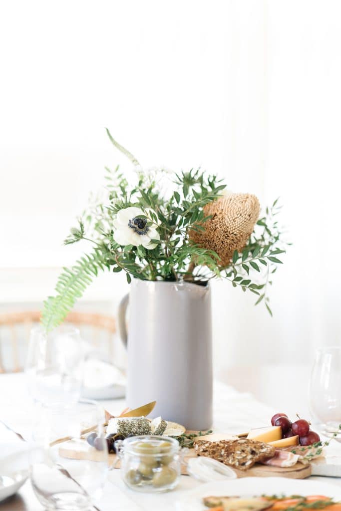 elegant seasonal arrangement for hosting and designing with ease