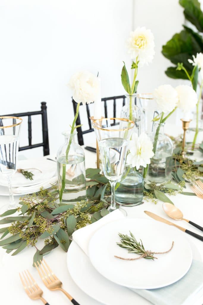 naturally foraged tablescape for holiday hosting, simple trick for elevated interiors